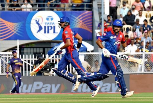 The Delhi Capitals sent Axar Patel and Shardul Thakur ahead of Sarfaraz Khan [P/C: iplt20.com]