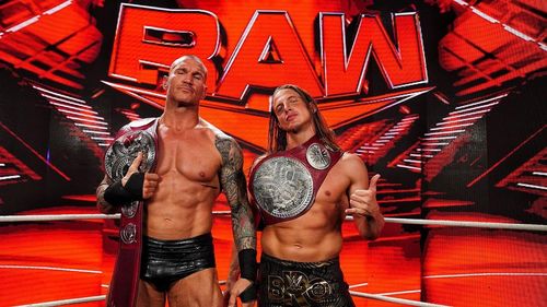 Randy Orton and Riddle are the current RAW Tag Team Champions.