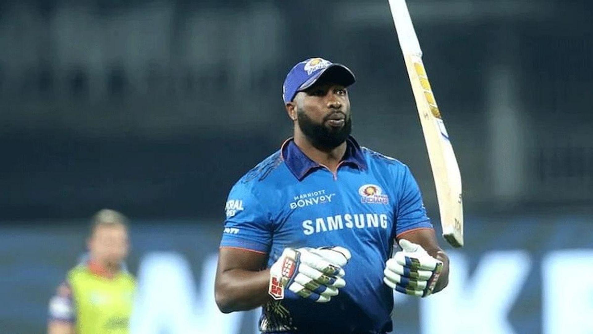 Kieron Pollard has scored just 57 runs in five innings this season. (P.C.:iplt20.com)