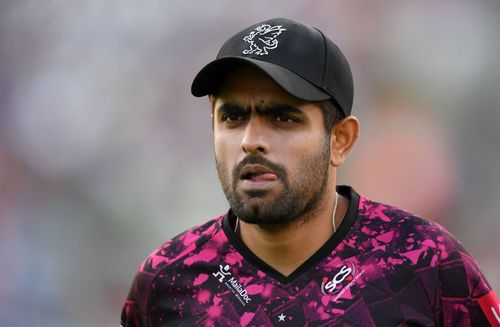 Babar Azam went unsold at the Men's Hundred Draft 2022 yesterday (Image courtesy: Getty Images)