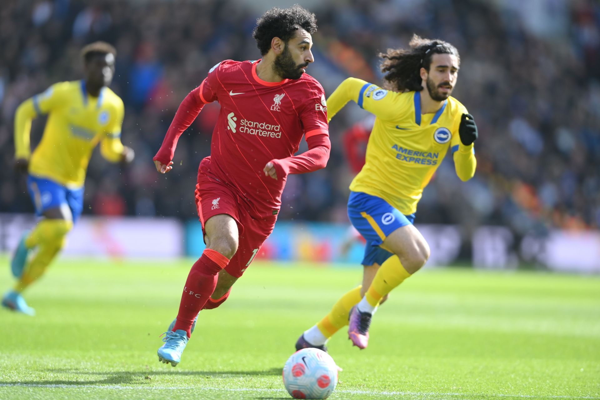 Mohamed Salah has admirers at the Parc des Princes