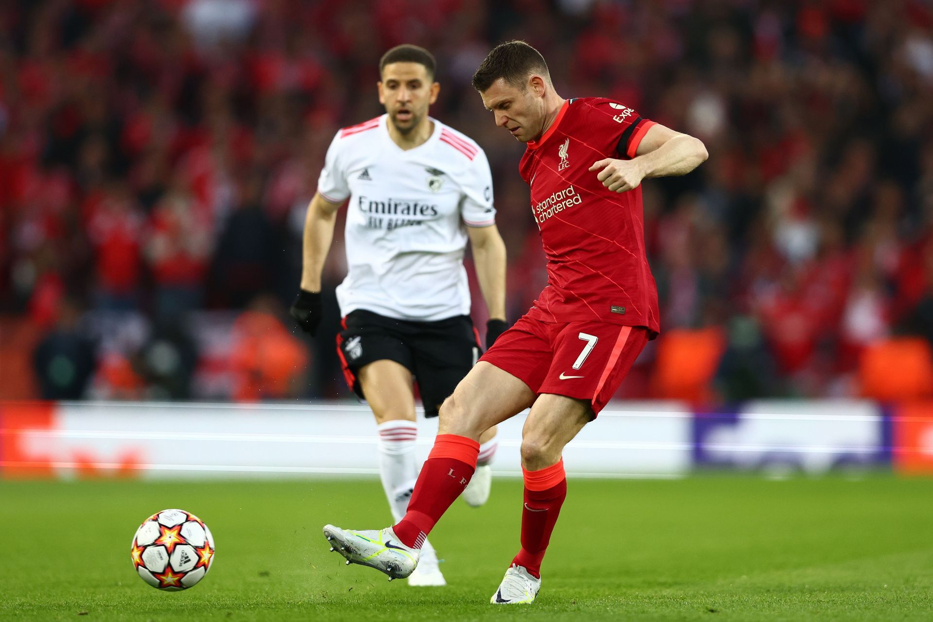 Liverpool FC v SL Benfica Quarter Final Leg Two - UEFA Champions League