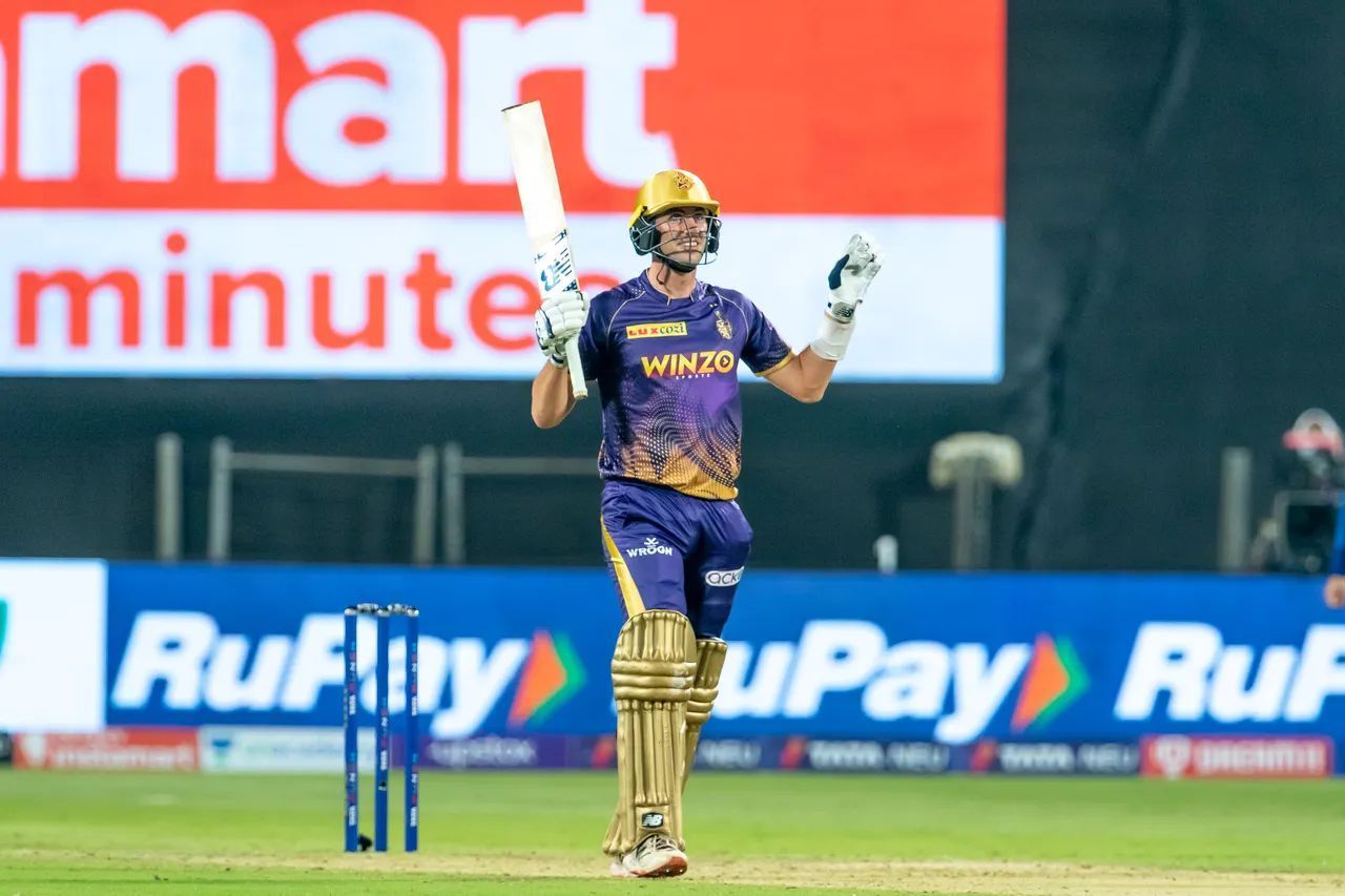 Pat Cummins almost broke the record for the fastest fifty by any player in IPL history (Image Courtesy: IPLT20.com)