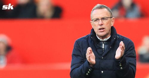 Manchester United interim manager Ralf Rangnick