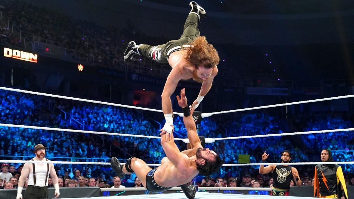 Drew McIntyre continued to punish Sami Zayn on WWE SmackDown.