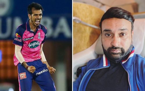 Yuzvendra Chahal (L) and Amit Mishra (Pics: Instagram)