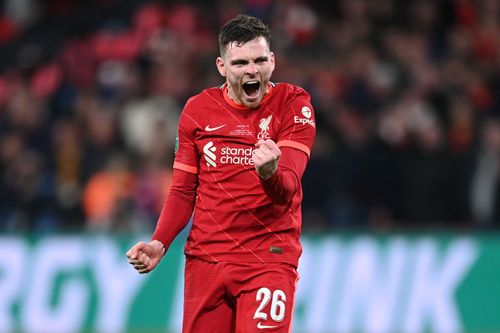 Liverpool's Scottish left-back Andrew Robertson has been among the best in the Premier League