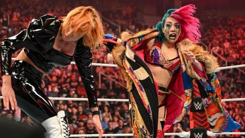 Asuka attacked Becky Lynch upon her return