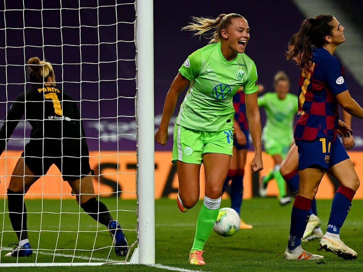 Barcelona Femeni face Wolfsburg in their UEFA Women&#039;s Champions League semi-final fixture