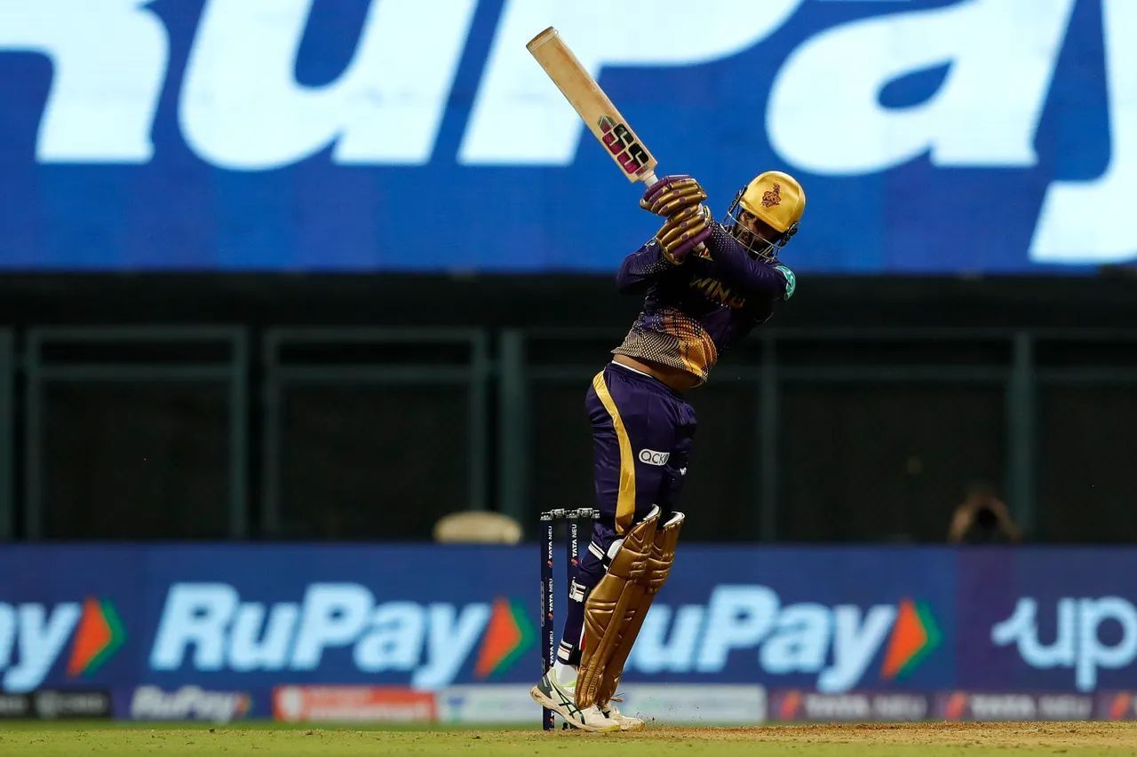 Venkatesh Iyer has not looked in great touch so far. Pic: IPLT20.COM