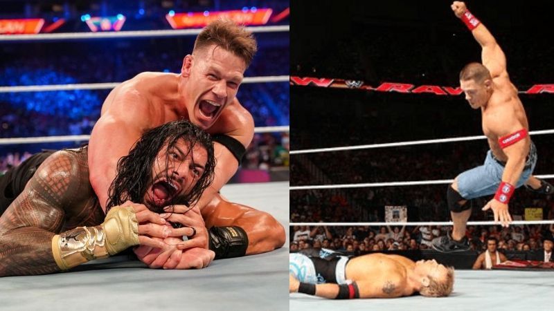 WWE में जॉन सीना के सबसे जबरदस्त मूव्स