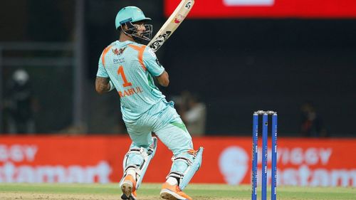 KL Rahul in action against Sunrisers Hyderabad (P.C.:iplt20.com)