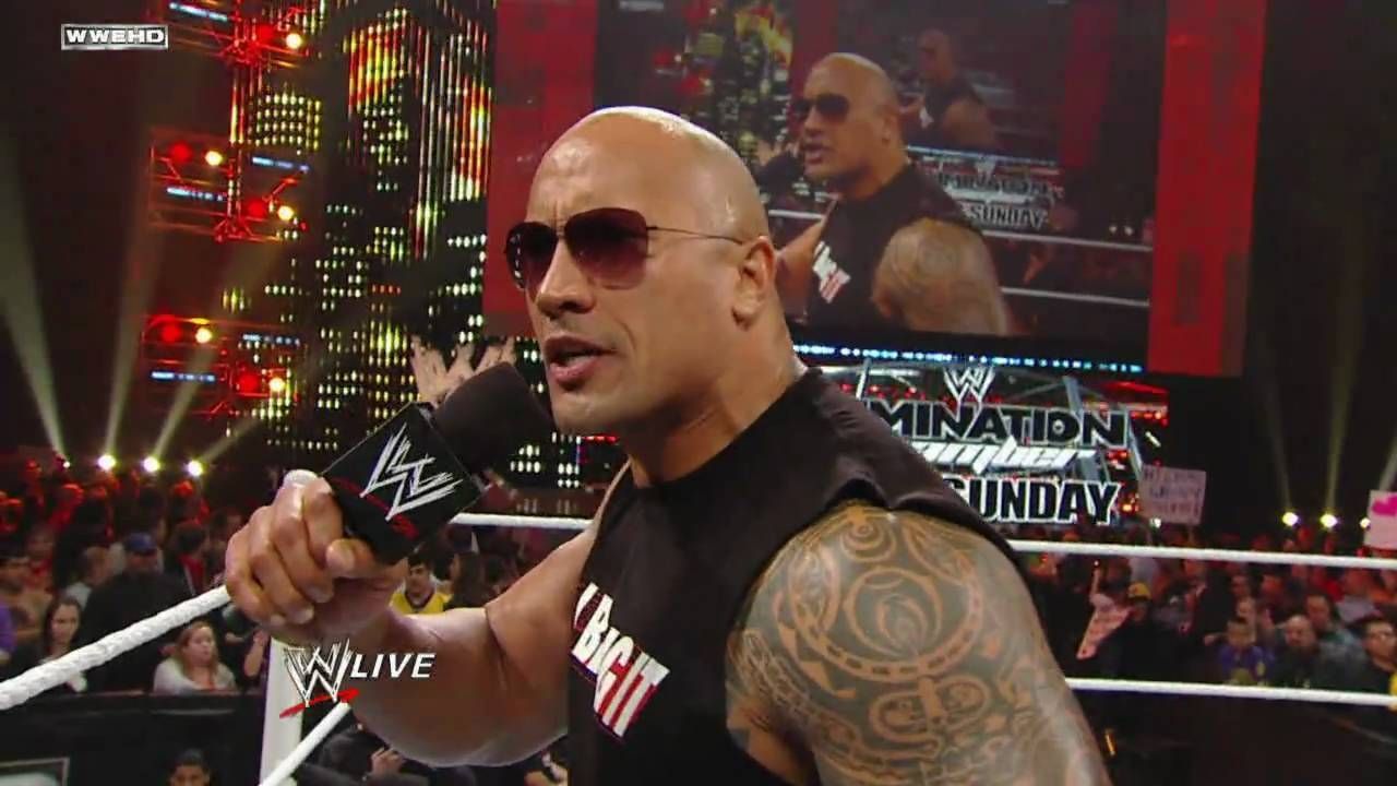 The Rock's return before WrestleMania 27 drew a massive reception