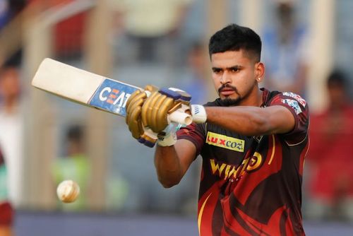 Shreyas Iyer fell prey to a Daniel Sams bouncer [P/C: iplt20.com]