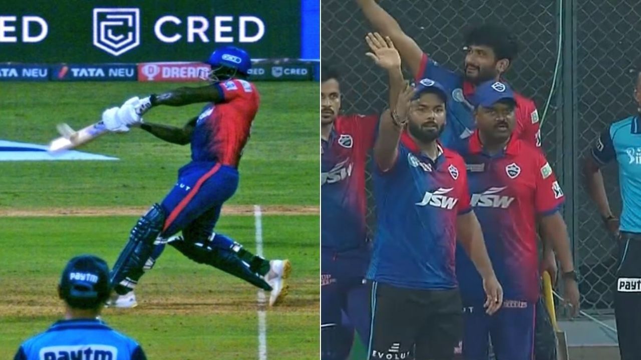 This no ball incident caused huge uproar in the IPL on Friday (Pic Credits: SportsRush)
