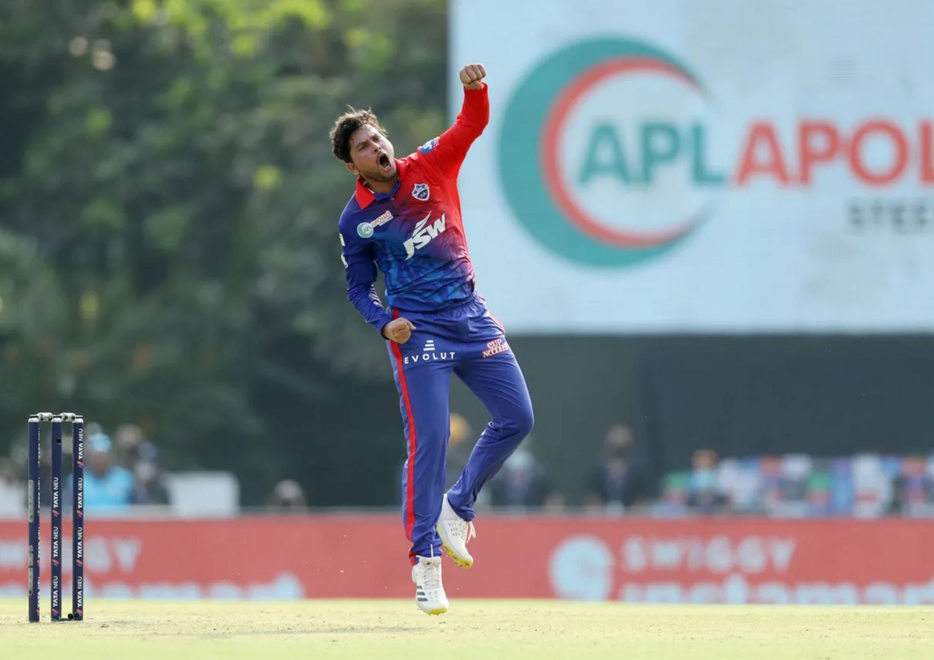 Kuldeep Yadav's new beginning in IPL 2022 got off to a dream start (Picture Credits: IPL).