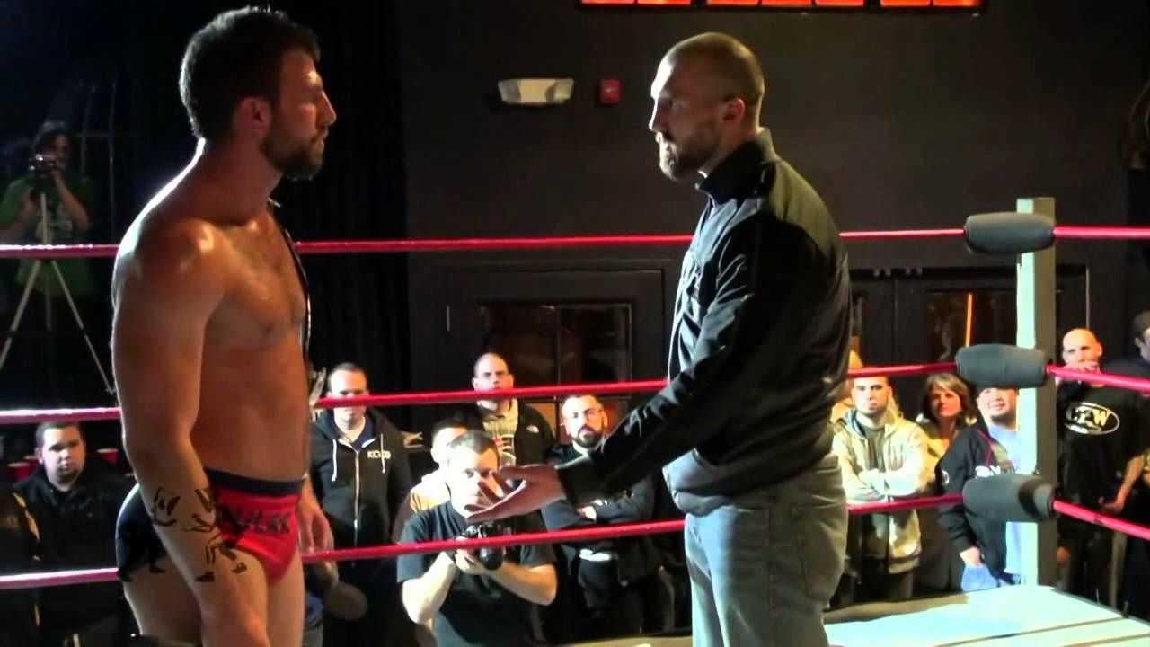 Biff Busick (Oney Lorcan) challenges Drew Gulak to a match for the CZW World Championship.