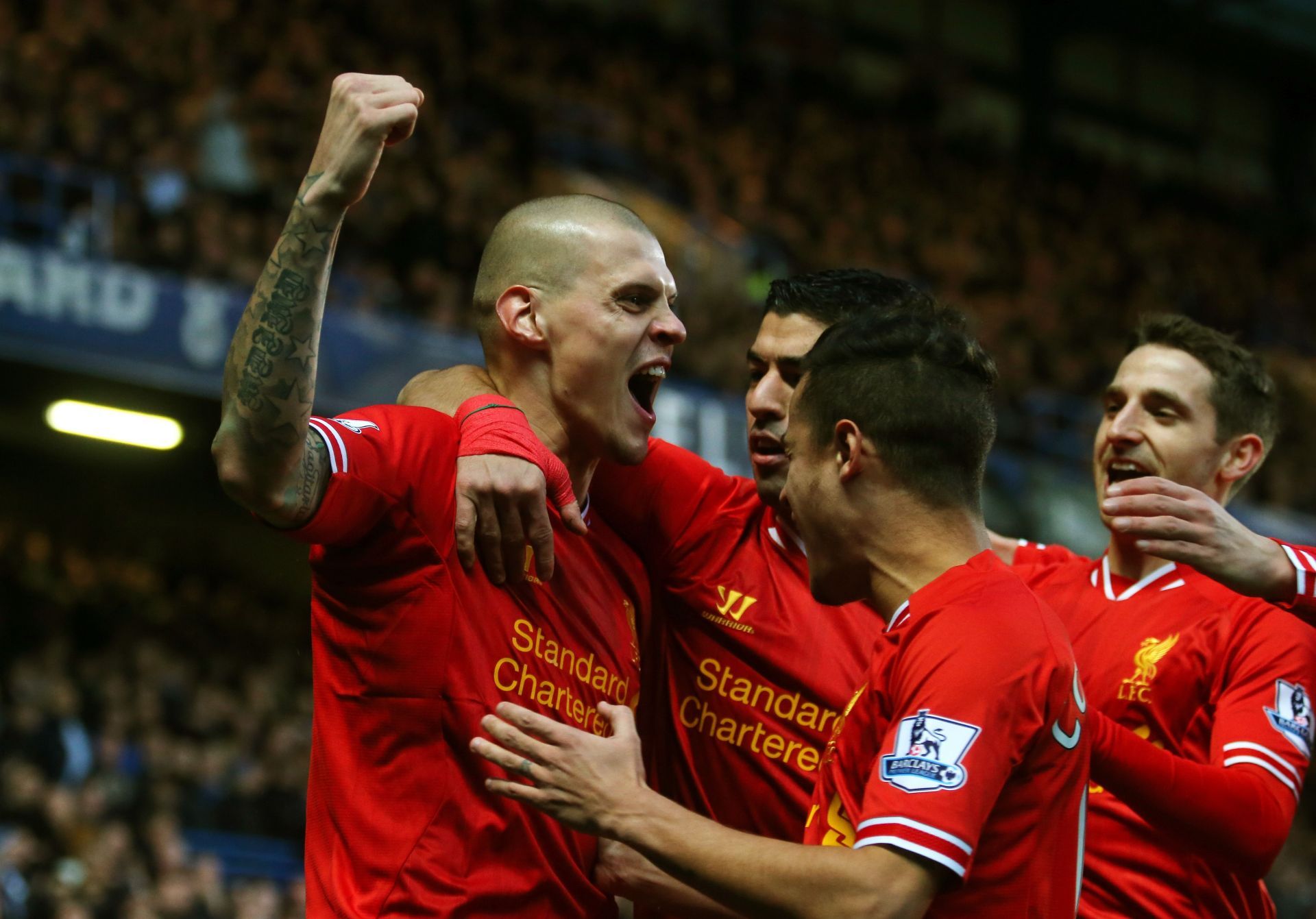 Liverpool broke the 100-goal mark in the 2013-14 season