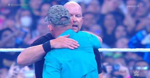 Steve Austin had an incredible night at WrestleMania 38.