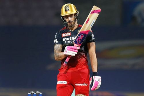 Faf du Plessis' knock helped RCB reach a formidable score [P/C: iplt20.com]