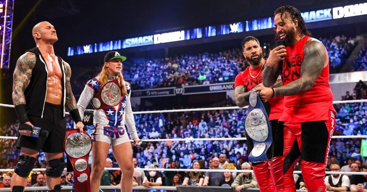 RK-Bro and The Usos will battle it out at WrestleMania Backlash.