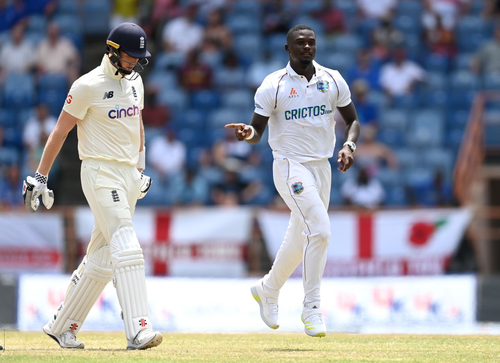 West Indies take another English wicket: 2022