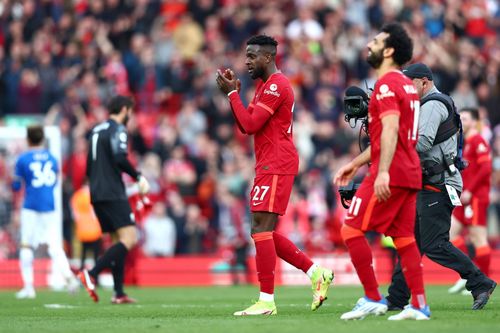 Divock Origi came off the bench to score a goal.