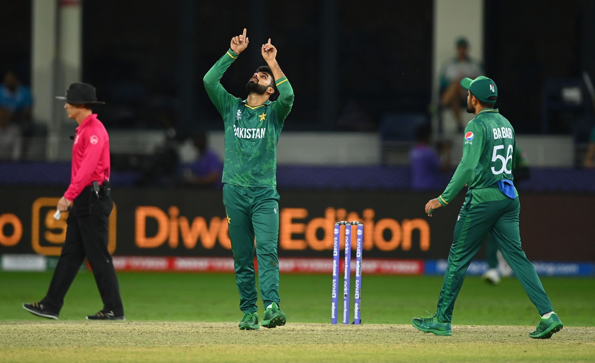 Shadab Khan had great figures in the World T20 semi-final against Australia