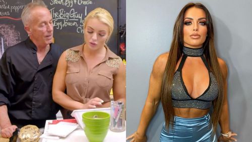 Mandy Rose worked at her father's deli during her college days