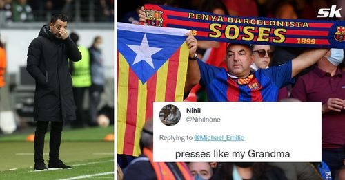 Barcelona fans were left enraged by the forward's poor performance