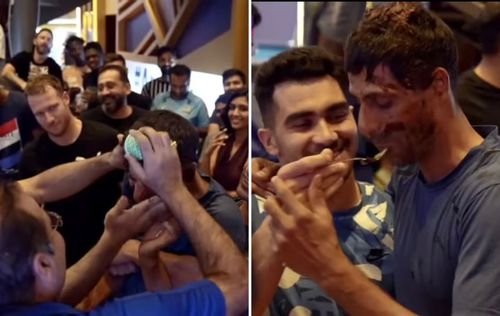 Gujarat Titans celebrate Ashish Nehra's birthday (Image: Instagram)