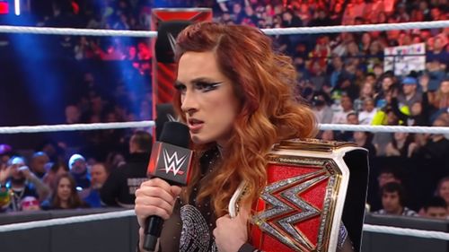 RAW Women's Champion Becky Lynch