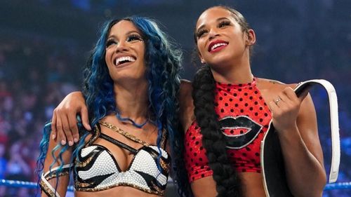 'The Boss' Sasha Banks and Bianca Belair