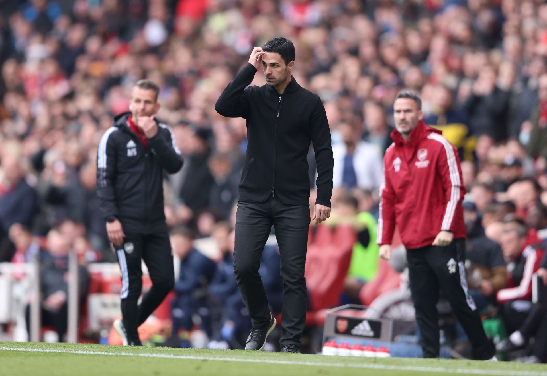 Difficult times for Mikel Arteta