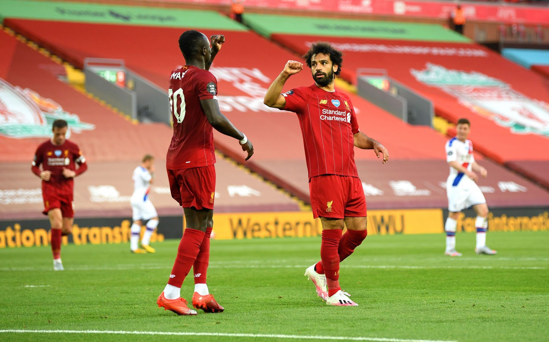 Mane came out on top twice against Mohamed Salah's Egypt but the Egyptian's contract situation seems to have taken priority over his