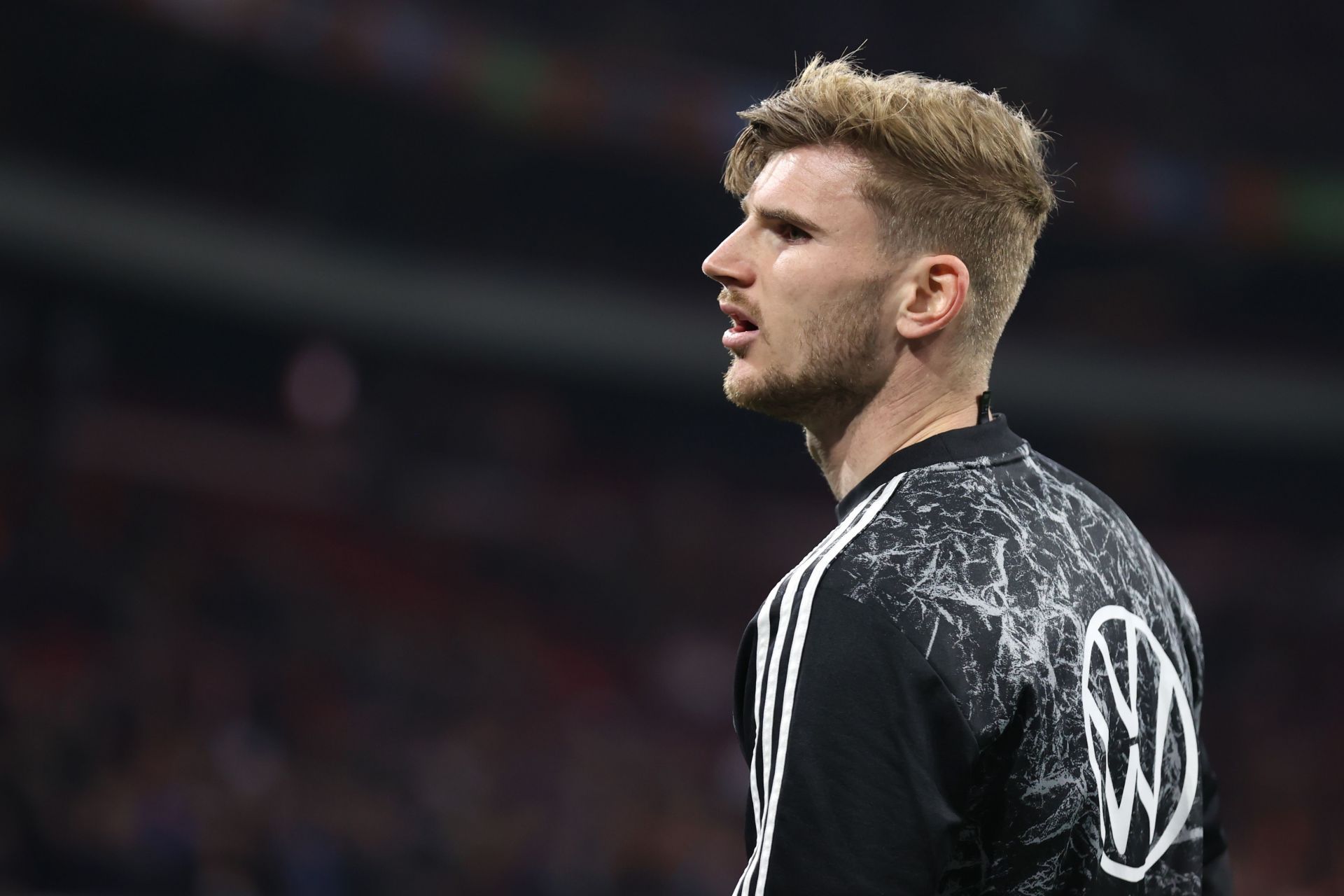 Timo Werner has admirers at the Camp Nou.