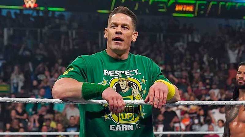 John Cena was in a feud with a legend, which resulted in him being attacked brutally.