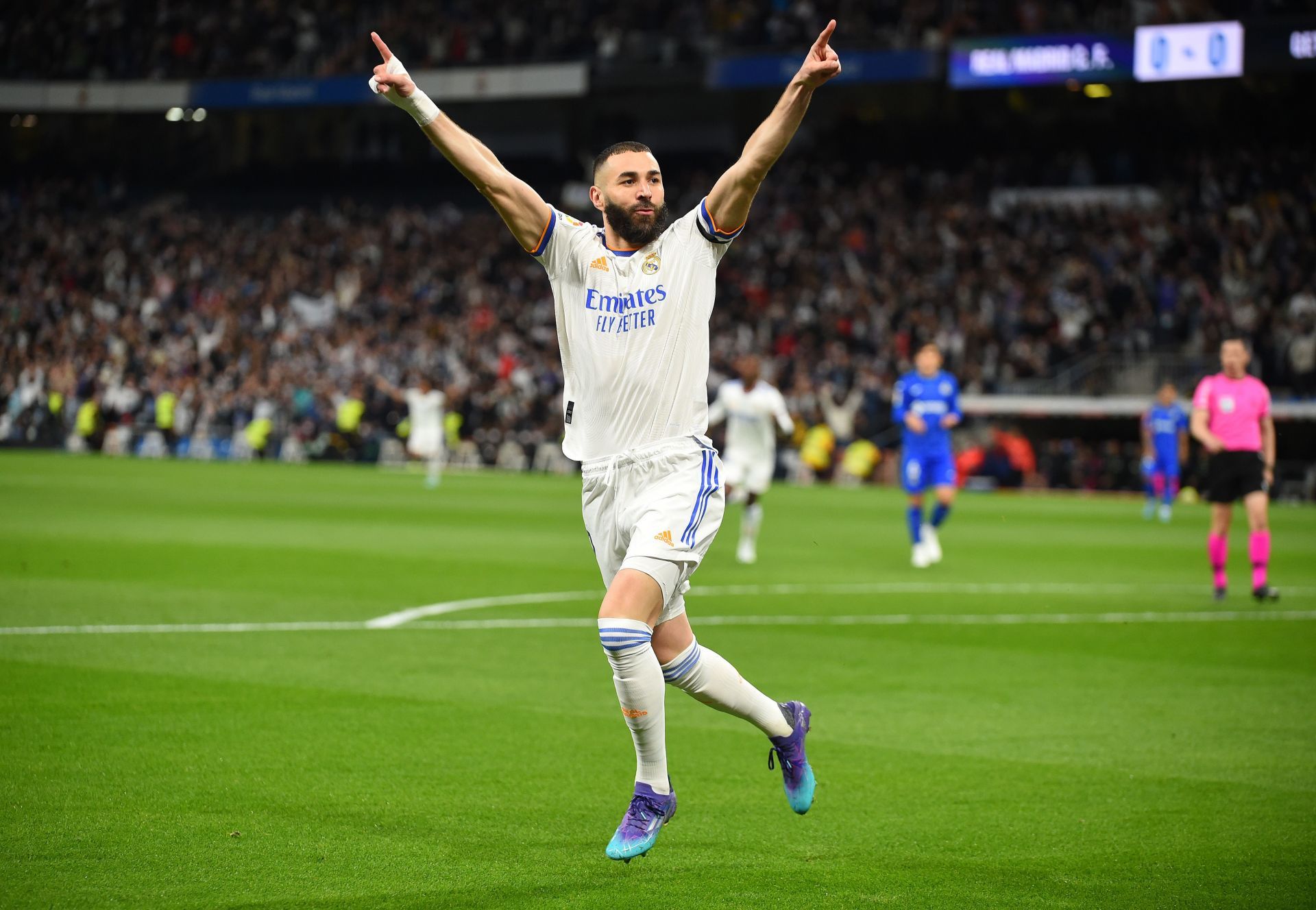 Karim Benzema has lit up the Santiago Bernabeu this season.