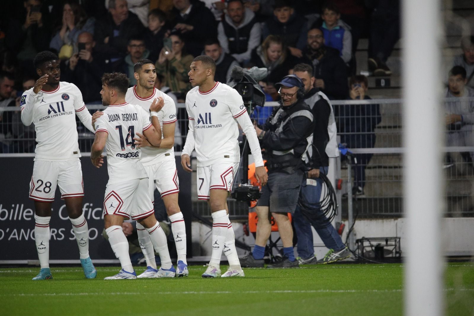 PSG maintained their 15-point lead over Marseille with a win against Angers