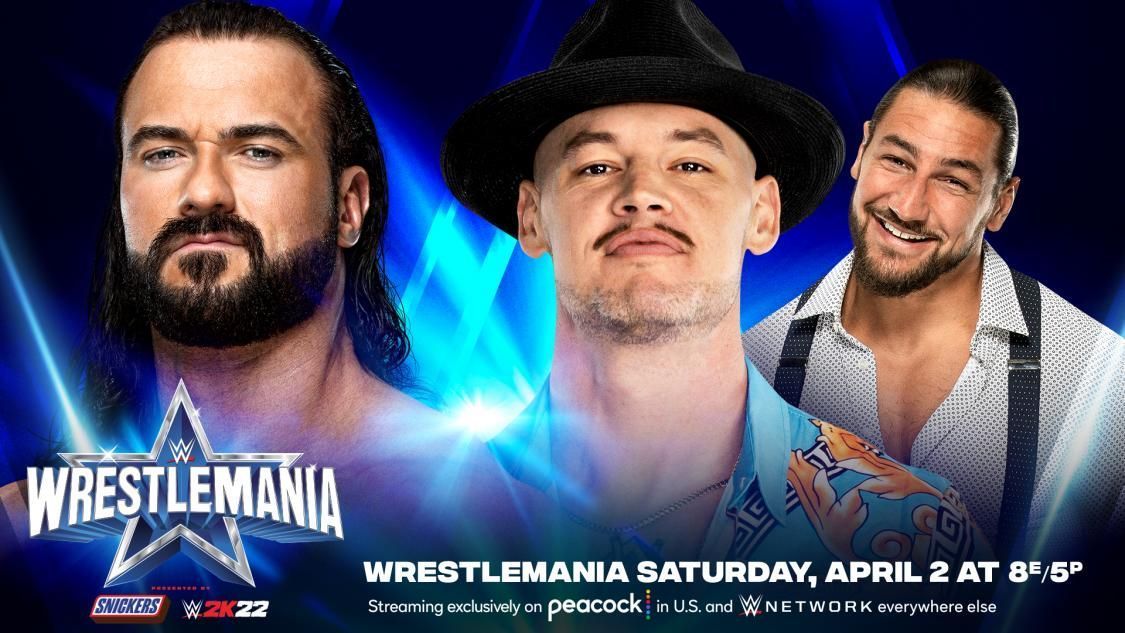 Drew McIntyre will look to end Happy Corbin's undefeated streak at WrestleMania