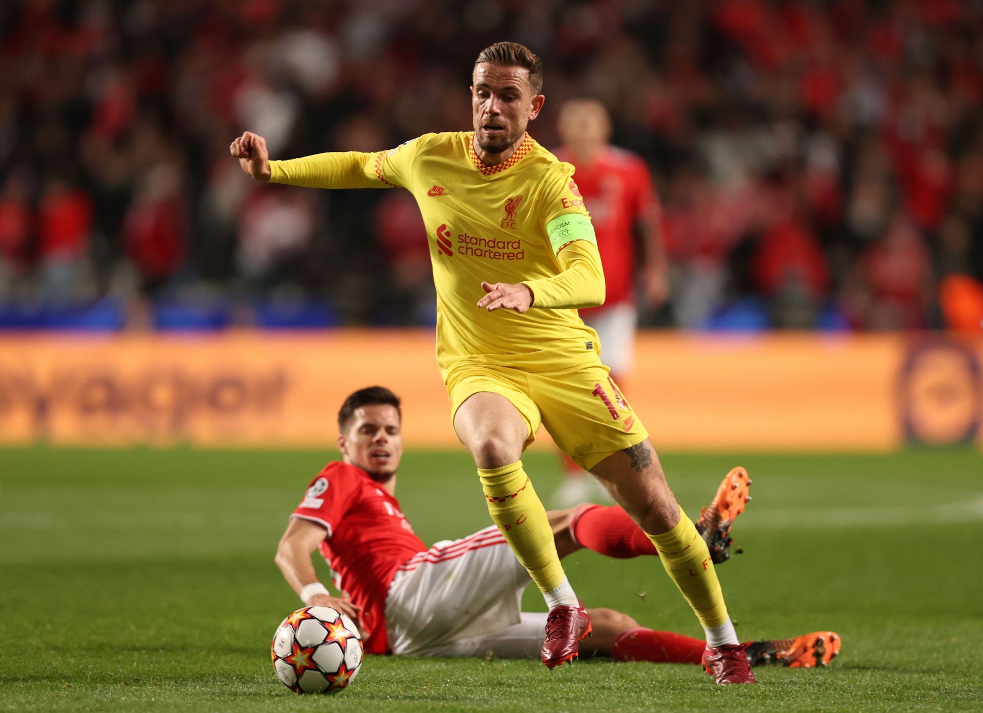 SL Benfica v Liverpool FC Quarter Final Leg One - UEFA Champions League