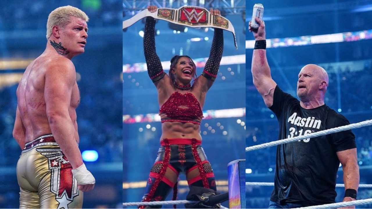 WWE WrestleMania 38 Day 1 में कई रिकॉर्ड बने