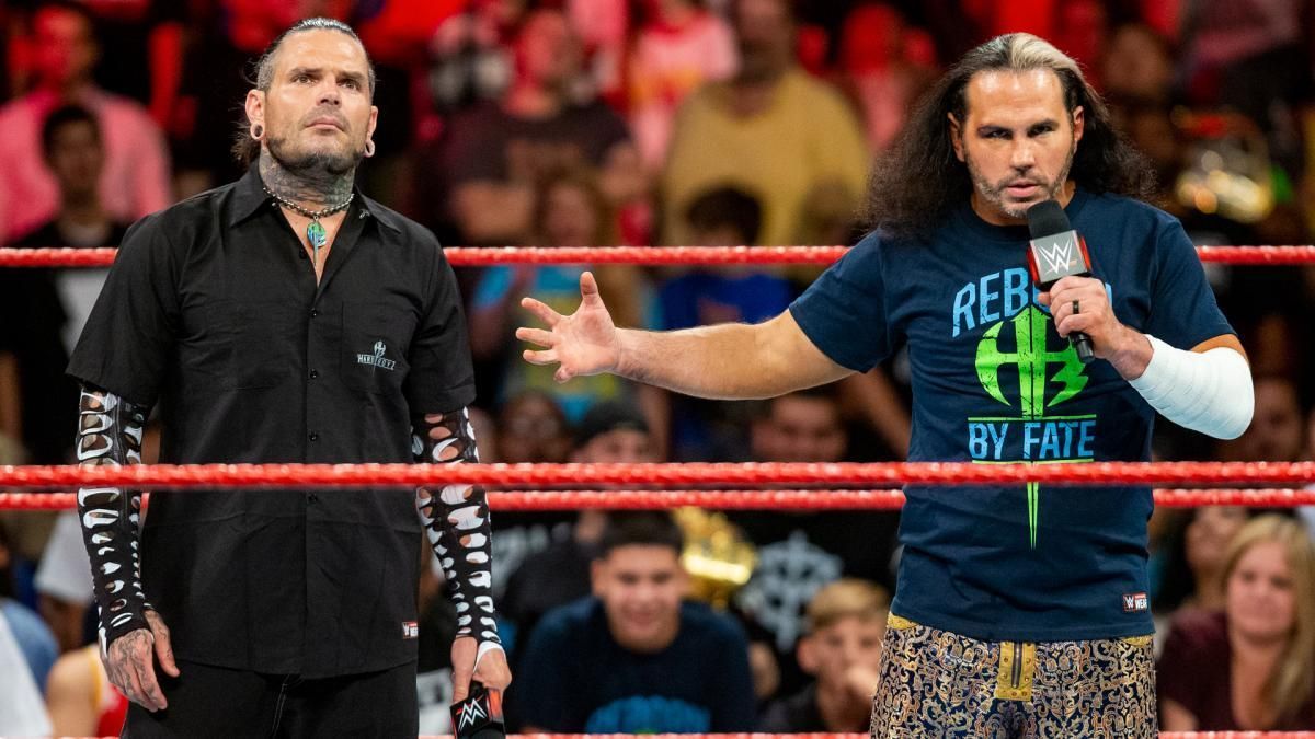 Matt Hardy and Jeff Hardy are former WWE Tag Team Champions