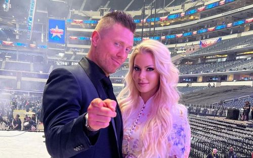 One of WWE's power couples, Miz and Maryse