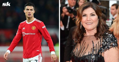 Dolores Aveiro (right) recalls childhood memories of Manchester United superstar Cristiano Ronaldo.