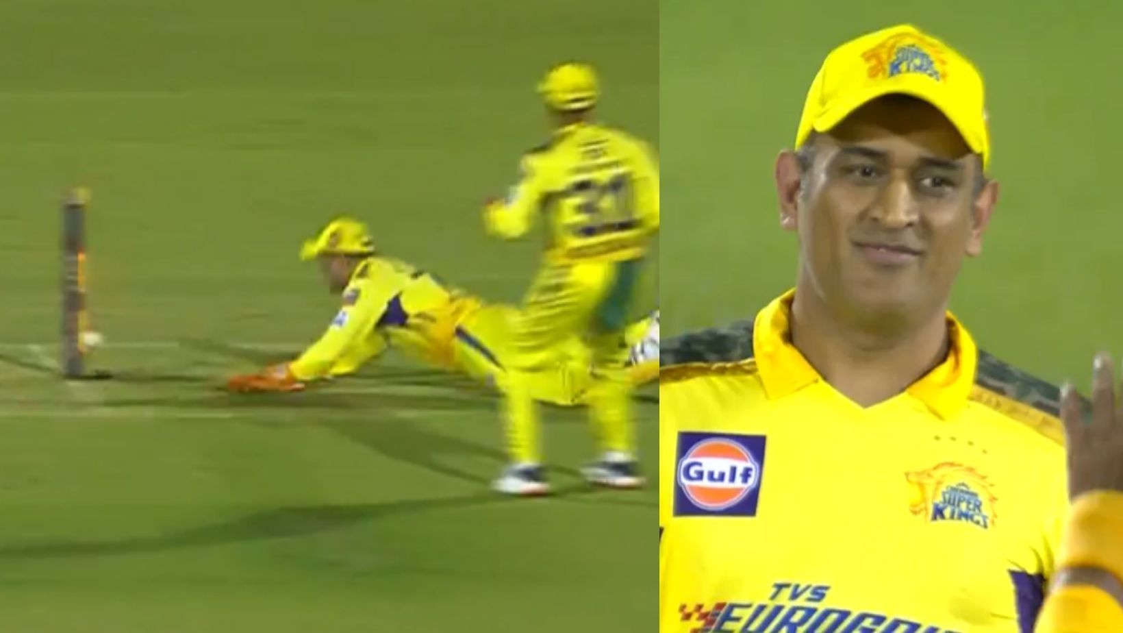 Snippets from MS Dhoni&#039;s brilliant run out today. (PC: IPLT20.com)