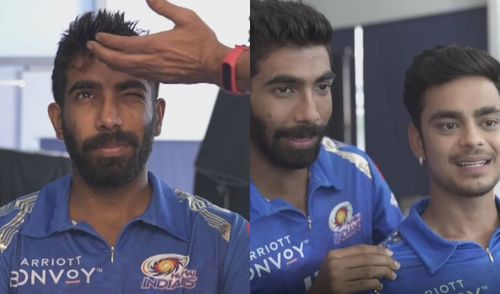 Jasprit Bumrah and Ishan Kishan (PC: MI/Instagram)