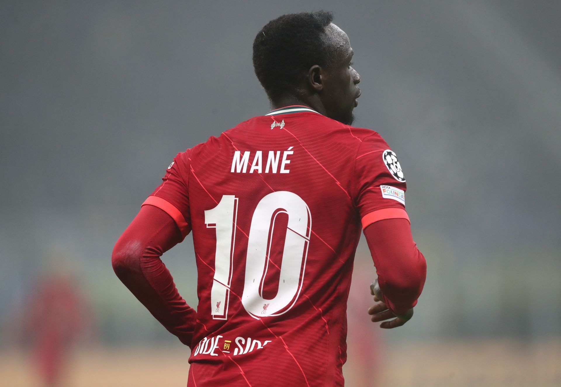 Sadio Mane led the attack against Everton