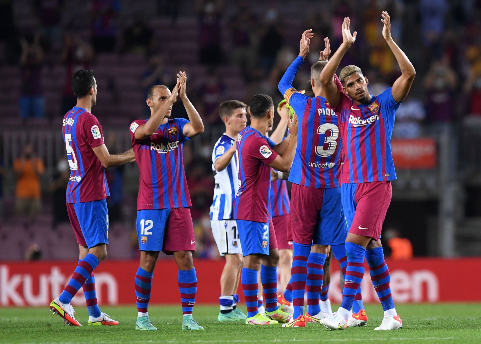 Barcelona take on Real Sociedad this week