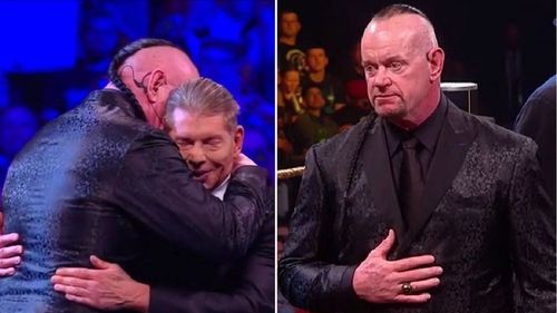 The Deadman accepts his WWE Hall of Fame induction